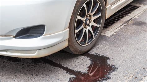 car is leaking red fluid|8 Reasons Your Car May Be Leaking Fluid